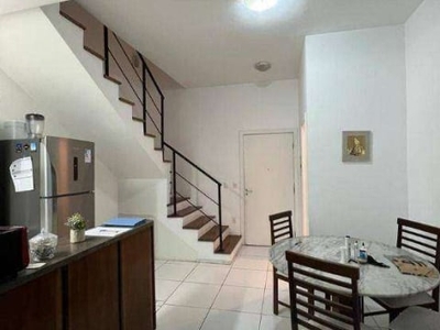 Flat com 2 dormitórios, 70 m² - venda por r$ 630.000,00 ou aluguel por r$ 4.500,00/mês - gonzaga - santos/sp