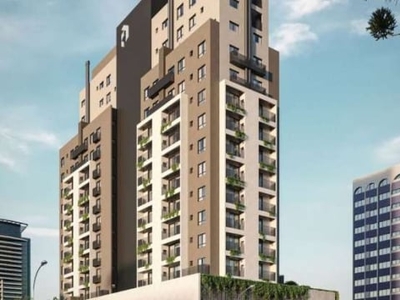 Kitnet / stúdio à venda no água verde, curitiba , 34 m2 por r$ 397.700