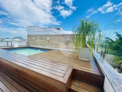 Lopes enjoy vende belíssima cobertura com 3 quartos (suítes), 329 m² por r$ 1.680.000 - recreio dos bandeirantes - rio de janeiro/rj