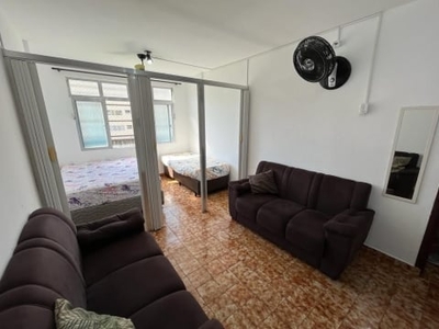 Oportunidade, kitnet com vista mar a 50 metros da praia no bairro da aviação