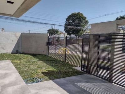 Sobrado com 3 dormitórios à venda, 129 m² por r$ 760.000,00 - pinheirinho - curitiba/pr