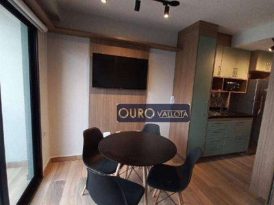 Studio com 1 dormitório para alugar, 37 m² por r$ 3.500,00/mês - perdizes - são paulo/sp