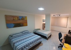 Loft Aconchego da Barra - 350mt da praia I Wi-Fi 250Mega