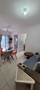 Apartamento em Balneário Maracanã, Praia Grande/SP de 45m² 1 quartos à venda por R$ 379.000,00