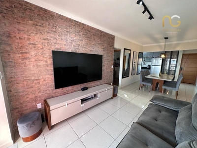 Apartamento em Cidade Ocian, Praia Grande/SP de 83m² 2 quartos à venda por R$ 524.000,00