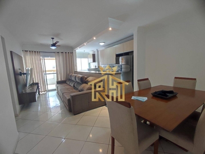 Apartamento em Campo da Aviação, Praia Grande/SP de 63m² 1 quartos à venda por R$ 364.000,00
