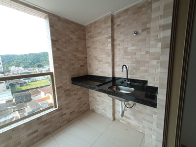 Apartamento em Canto do Forte, Praia Grande/SP de 61m² 2 quartos à venda por R$ 429.000,00