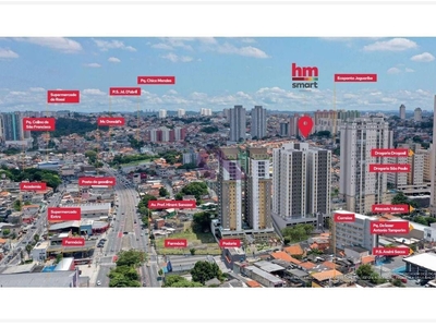 Apartamento em Jaguaribe, Osasco/SP de 40m² 2 quartos à venda por R$ 206.948,00