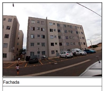 Apartamento em Jardim São Jorge, Hortolândia/SP de 50m² 2 quartos à venda por R$ 100.400,00