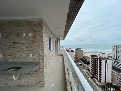 Apartamento em Vila Guilhermina, Praia Grande/SP de 78m² 2 quartos à venda por R$ 588.000,00
