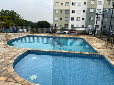 Apartamento em Vila Silva Ribeiro, Carapicuíba/SP de 51m² 2 quartos à venda por R$ 234.000,00
