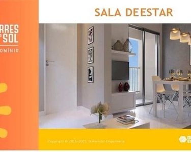 114//Vendo Apartamentos com 46M² com entrada parcelada,desconto de até 47Mil e ITBI, CARTO