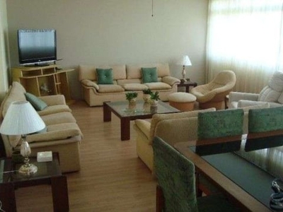 Apartamento com 3 dormitórios para alugar, 270 m² por R$ 4.500,00/mês - Itararé - São Vicente/SP