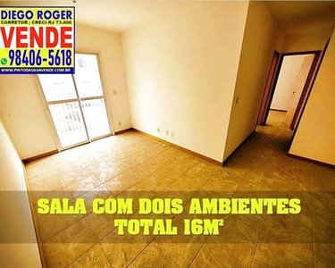 Apartamento para venda tem 60 metros quadrados com 2 quartos em Santa Luzia - São Gonçalo