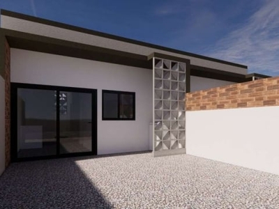 Casa com 2 dormitórios à venda, 42 m² por R$ 250.000,00 - Sertaozinho - Matinhos/PR