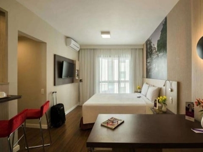 Flat disponível para locação no Mercure São Paulo Alamedas Hotel, com 32m², 1 dormitório e 1 vaga
