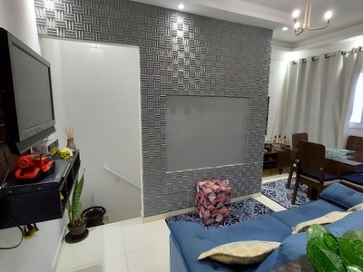 Linda casa sobreposta de condomínio com 2 dormitórios na vila sônia, praia grande-sp