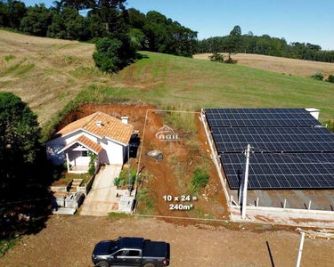 Terreno pronto para construir com 240m² no Bairro Santa Catarina em Getúlio Vargas!