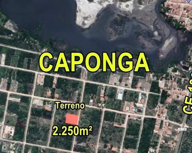 Vendo terreno 2.250m² na Caponga-CE
