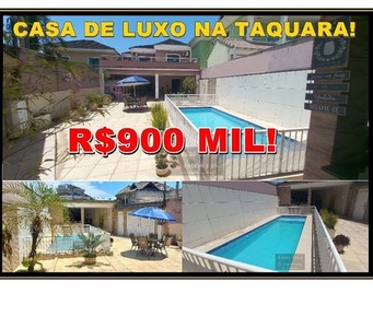 Casa na Taquara - JPA - Luxo duplex, 3 qtos. 360,00m² 900 M