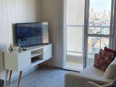 Apartamento com 2 dormitórios, 55 m² - venda por r$ 660.000,00 ou aluguel por r$ 4.562,00/mês - tatuapé - são paulo/sp