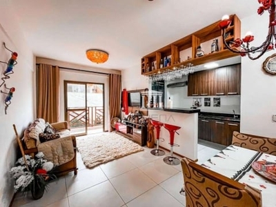 Apartamento com 2 dormitórios à venda, 67 m² por r$ 415.000,00 - cascata guarani - teresópolis/rj