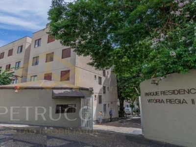 Apartamento com 2 quartos à venda na rua doutor sylvio carvalhaes, 170, jardim ipiranga, campinas, 55 m2 por r$ 180.000