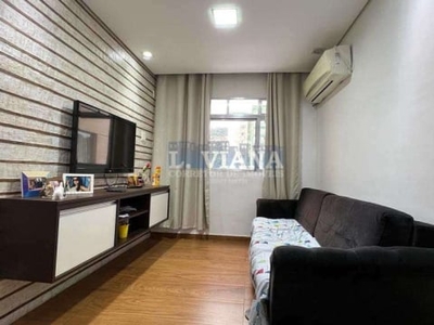 Apartamento com 2 quartos à venda no saboó, santos , 50 m2 por r$ 250.000