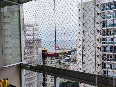 Apartamento com 3 dormitórios à venda, 72 m² por r$ 620.000,00 - praia de itaparica - vila velha/es