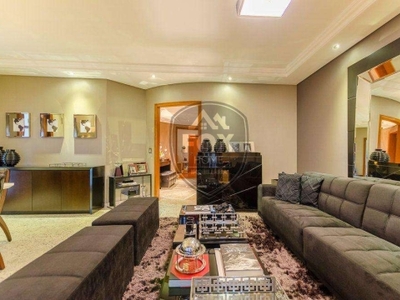 Apartamento com 3 dormitórios para alugar, 149 m² por r$ 12.000,00/mês - cristo rei - curitiba/pr