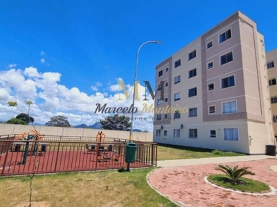 Apartamento para locação em rio das ostras, jardim mariléa, 2 dormitórios, 1 banheiro, 1 vaga