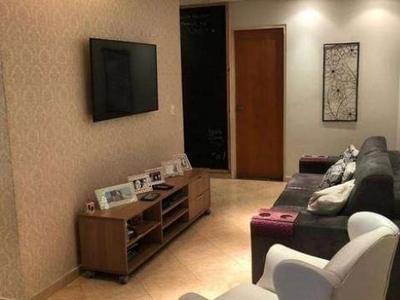 Apartamento para venda possui 70 metros com 2 quartos vila galvão