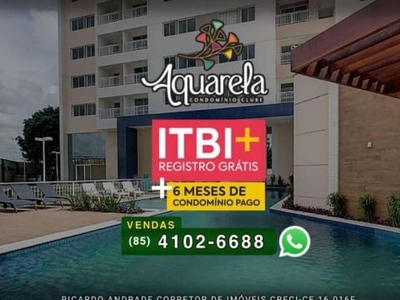 Aquarela condomínio clube - vendas (85) 4102-6688