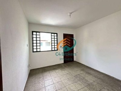 Casa com 2 dormitórios para alugar, 43 m² por r$ 1.250,00/mês - parque industrial cumbica - guarulhos/sp