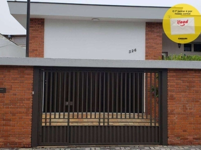 Casa com 3 dormitórios, 275 m² - venda ou aluguel - vila santa teresa - santo andré/sp