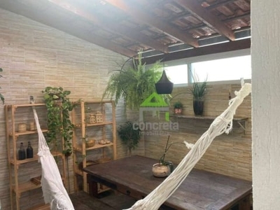 Casa com 3 dormitórios, 92 m² - venda por r$ 800.000,00 ou aluguel por r$ 4.537,00/mês - jardim dos ipês - cotia/sp