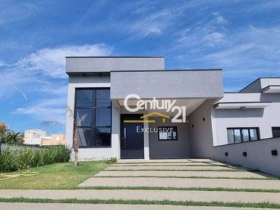 Casa com 3 dormitórios à venda, 105 m² por r$ 750.000,00 - jardim toscana - indaiatuba/sp