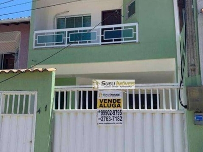 Casa com 3 dormitórios à venda, 144 m² por r$ 500.000,00 - riviera fluminense - macaé/rj