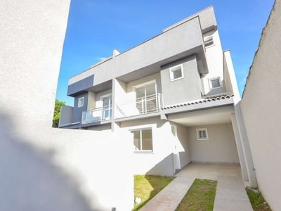 Casa com 3 quartos à venda na rua oswaldo de abreu silva, 67, fazendinha, curitiba, 120 m2 por r$ 660.000
