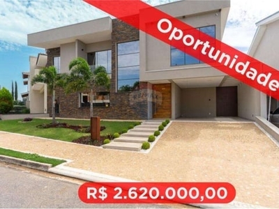 Casa em condomínio à venda em jundiaí - eloy chaves - quinta das atírias - ac: 275 m² - 3 suítes – r$ 2.620.00,00