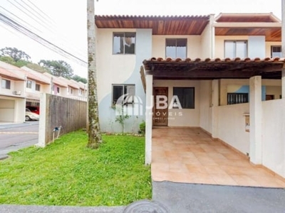 Casa em condomínio fechado com 3 quartos para alugar na comendador zake sabbag, 396, atuba, curitiba, 82 m2 por r$ 2.100