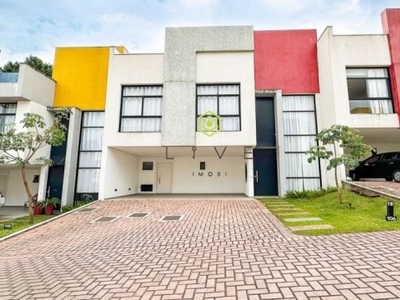 Casa em condomínio fechado com 3 quartos para alugar na rua joão batista dallarmi, 961, santo inácio, curitiba, 202 m2 por r$ 6.300