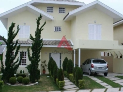 Casa em condomínio fechado com 4 quartos à venda na rua tom jobim, 170, loteamento villa branca, jacareí por r$ 1.385.000