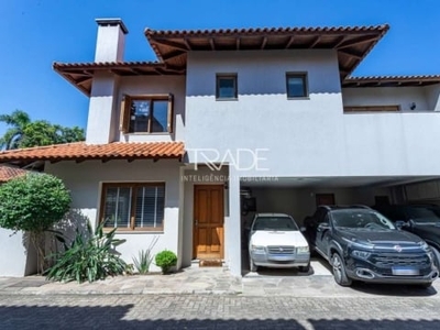 Casa em condomínio fechado com 4 quartos à venda na travessa pedra redonda, 142, jardim isabel, porto alegre por r$ 1.180.000