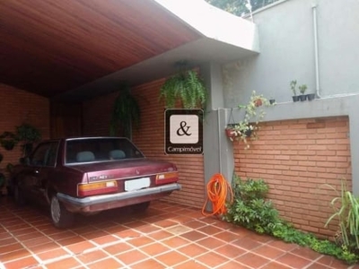 Casa para venda em campinas, jardim brasil, 3 dormitórios, 1 suíte, 5 banheiros, 3 vagas