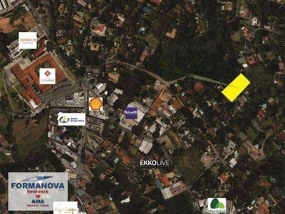 Chacara do refúgio - terreno, 2364 m² - venda por r$ 1.899.000 ou aluguel por r$ 15.700/mês - granja viana - cotia/sp