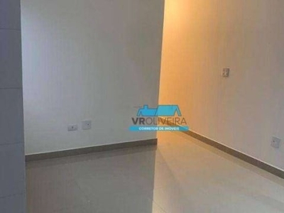 Cobertura à venda, 130 m² por r$ 600.000,00 - vila curuçá - santo andré/sp