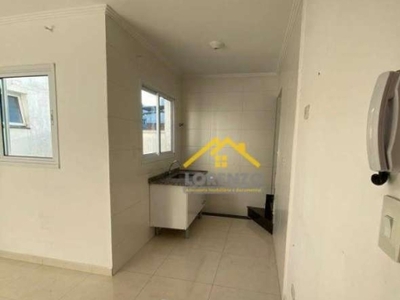 Cobertura com 2 dormitórios à venda, 88 m² por r$ 299.000,00 - vila junqueira - santo andré/sp