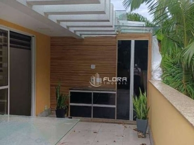 Cobertura com 3 dormitórios à venda, 193 m² por r$ 1.300.000 - itacoatiara - niterói/rj