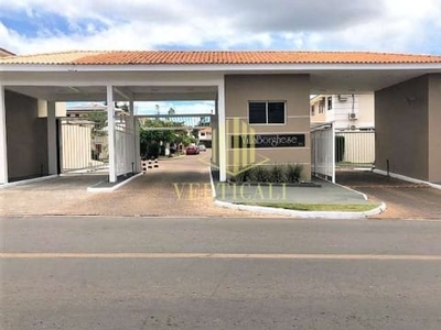 Condomínio: villa borghese: casa sobrado de 204m² à venda, com 3 dormitórios - ribeirão do lipa, cu